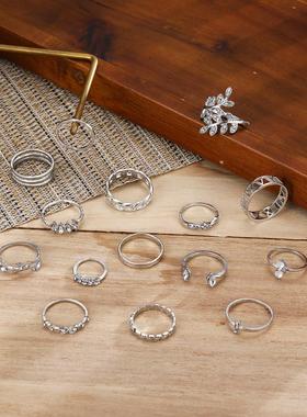 Its a combination ring. Its a fashion ring. Its a foliage