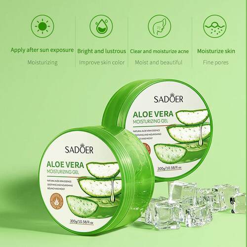 Aloe Vera Gel Hydrating And Moisturizing Aloe Vera Gel