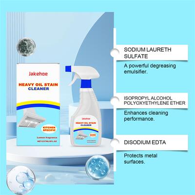 Heavy oil cleaners, home kitchen smokers to clean clean clea