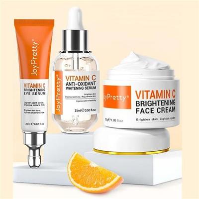 Joypretty Vitamin C Serum for Face Cream Set for Dark Spots