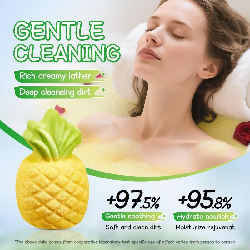 Pineapple cleans the aroma salt ball (floating ball) cleans