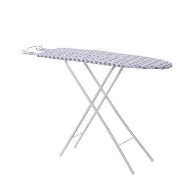 The ironing board is high-end ironed and the ironing board i