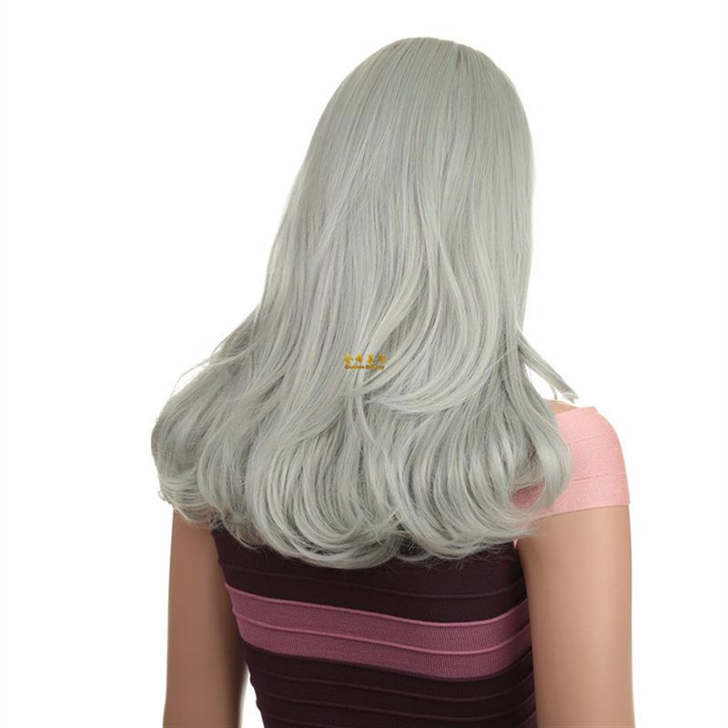 19inch big waves with curly hair cosplay wigs with high-temp