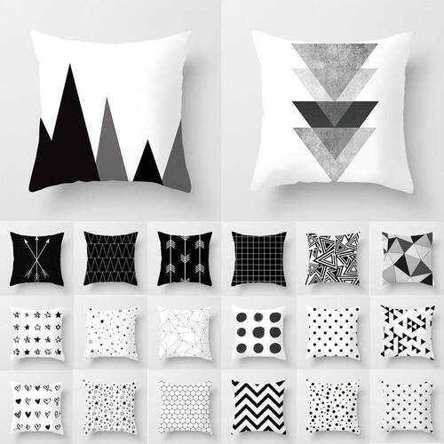 Its a very simple Nordic wind-and-white geometric striped v