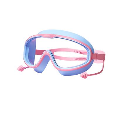 Swimming mirrors and adult children with waterproof fog dive