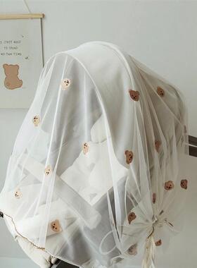 Hangoins summer baby truck bednets are covered with mosquit