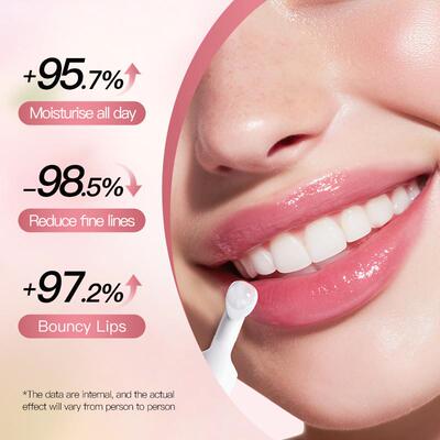 The bologna radiates the gelatinity of the lips, the gluten
