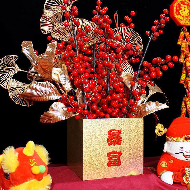 Spring 2022 New Years Day decorating the scenery with a flo