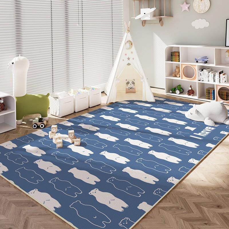 Toons childrens carpet bedrooms are free of rinsable floor