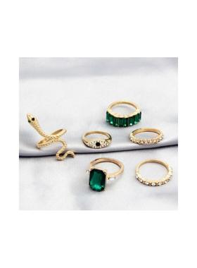 Emeralds, creative regeneratives, six rings, personal joints