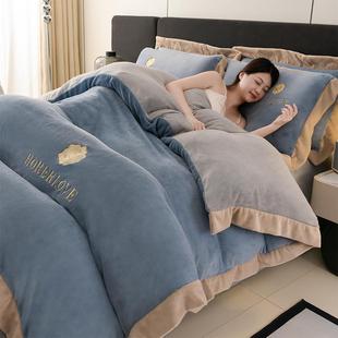 two sided bedware sets for coloured pure Four faced