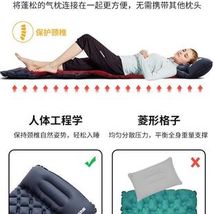 Inflated bed mat camping, inflated sleeping pads, TPU anti-t