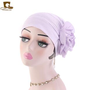 Blast-plated turban cap, chemotherapy cap, big turban cap, T