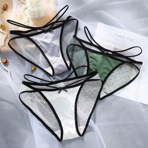 Ms. Sexy Laceys panties are light, airy, ice-coated twigs o