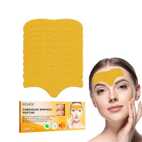 10Pcs Forehead Anti Wrinkle Stickers Wrinkle Patch Lightenin