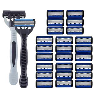 6-Layer Razor For Men hand-held razors. 6-storey shavers for