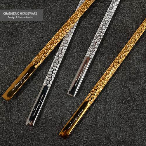 Its a soft-sweet custom-made chopstick, Korean-style steelw