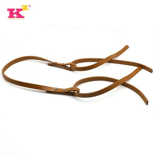 Wrote bucket bag slanted, DY hand-made material shoulder bel