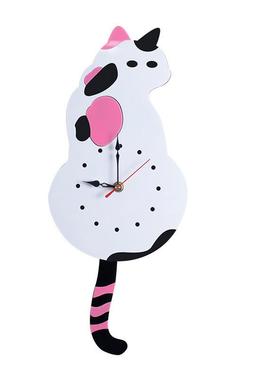 The penthouse house used a cartoon watch to swing the cats