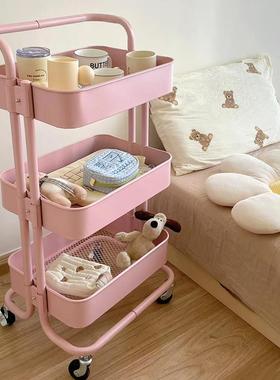 Multi-purpose carbon and steel kitchen mobile stocking bedro