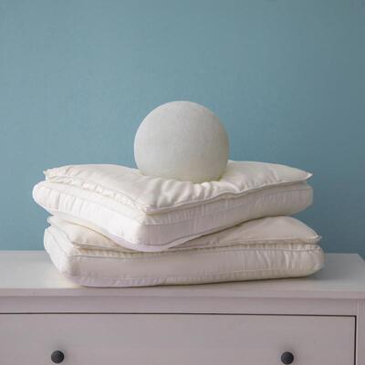 A-class silk pillows, soy-fibre pillows, neck-sprays to help