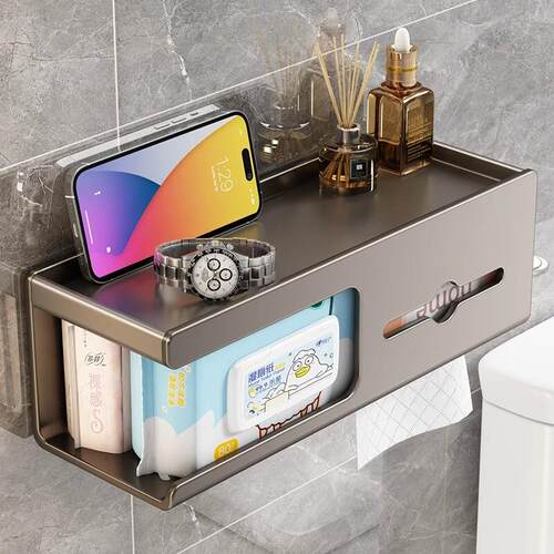 Toilet toilet paper box 2025 paper towel box free of perfora