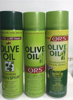 Olive Oil for hair spray coconut oil sheen spray 喷雾