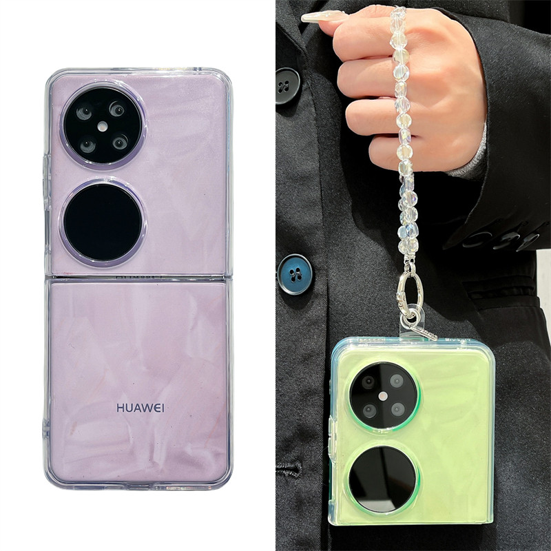 简约果冻透明壳适用华为pocket 2手机壳新款锡纸纹高级感p50pocket折叠屏软胶防摔壳手机套pocketS女款保护套,3C数码配件,手机保护套/壳,淘宝优惠券,粉丝福利购,淘宝优惠卷