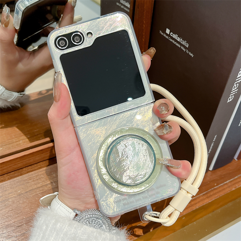 三星GalaxyZFlip7手机壳锡纸纹