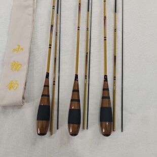 小物短节并继竿仿竹节46调亲子户外钓鲫鱼鳑鲏麦穗石斑柳根虾钓