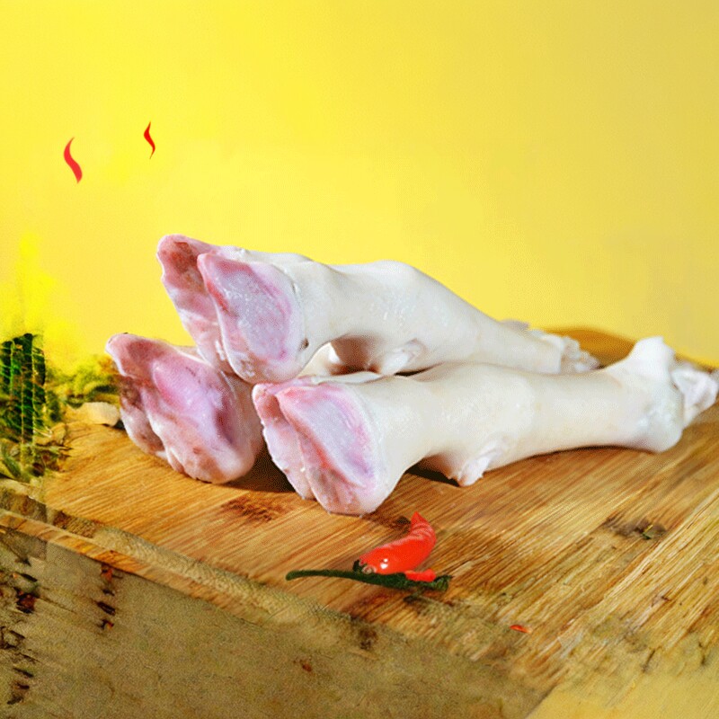 内蒙古羊肉羊蹄新鲜食材清真羊蹄炖羊肉烤羊蹄内蒙直发品质保证