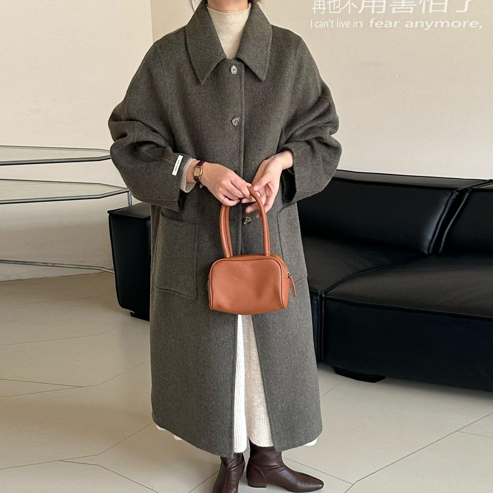 2024秋冬新款双面羊绒大衣