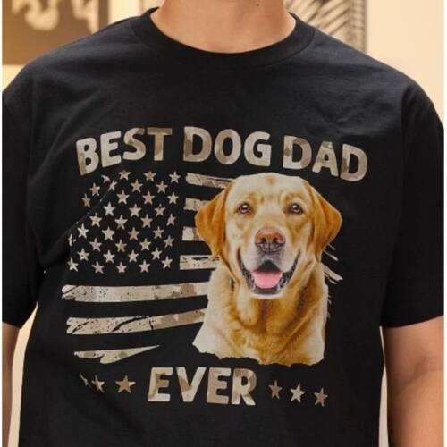 Custom Photo Ultimate Dog Dad Pet Personalized Custom Unisex