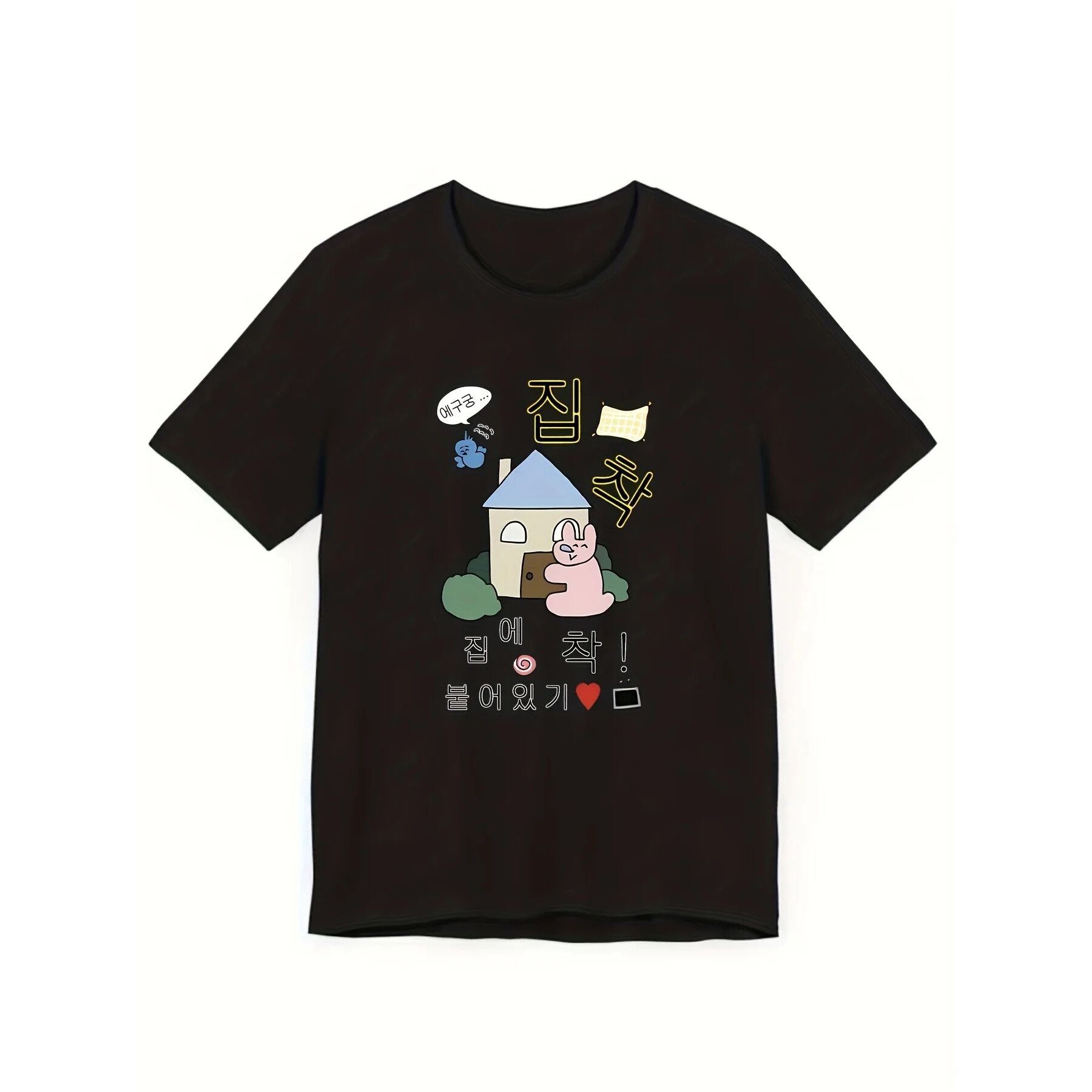 Women Cute Printed Summer T Shirt Style Ootd Y2k Retro Stree