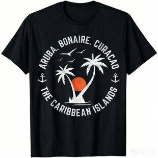 Souvenir Aruba Bonaire Curacao Caribbean Islands Holiday T-S