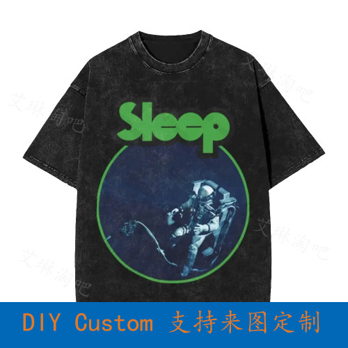 Sleep Stoner Rock Band Vintage Oversized T-Shirt The Science