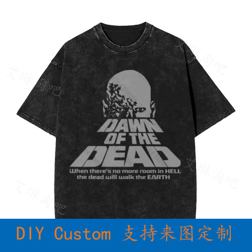 1980'S Dawn Of The Dead Movie George Romero Zombie  Oversize