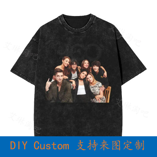 The 100 05Th Anniversary Cast Signatures Vintage Oversized T