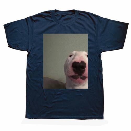 Funny Walter Dog T Shirts Summer Style Graphic Cotton Street