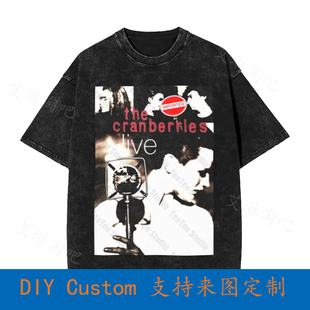 The Cranberries Live-Reprint Vintage Oversized T-Shirt T7AR