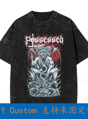 Possessed - Winged Devil Unisex T-Shirt OF50 retro Clothes