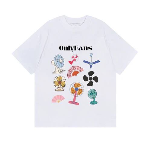 Funny Only Fans Meme Graphic T-Shirt Men Women Casual Oversi