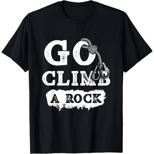 Go Climb A Rock Vintage Rockclimber Bouldering Mountaineerin