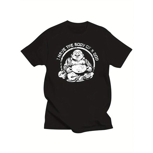 Funny Meme I Have The Body of A God Men's T-Shirt Oversized