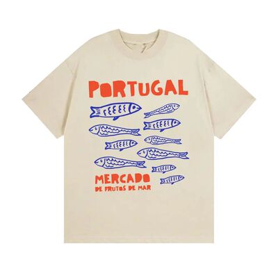 Portugal Sardines Tinned Fish Funny Meme T Shirt Men Women V