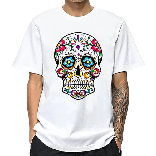 Men's T-shirt High Quality 100% Cotton Street Style Loose Co