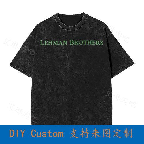 Lehman Brothers  Oversized  Unisex T-Shirt RTPL