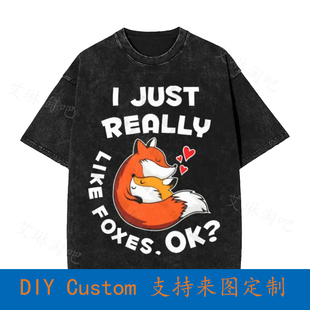 I Just Really Like Foxes Unisex T-Shirt SUF1 Oversized