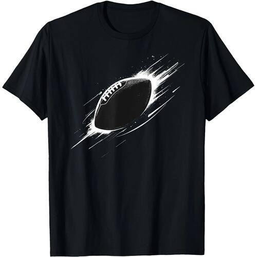 Funny American Football T Shirts Men Women Pure Cotton Humor