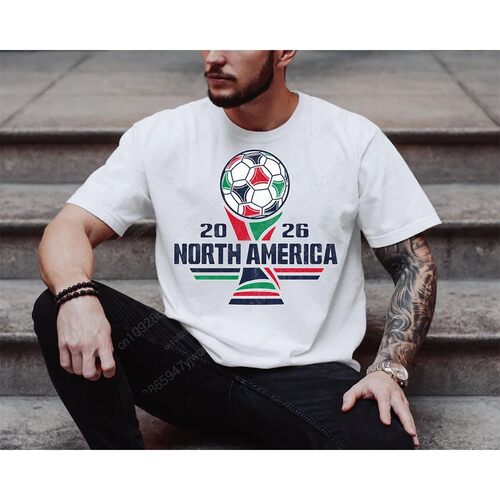 America Mexico Canada 2026  North America 2026 Tshirt Soccer